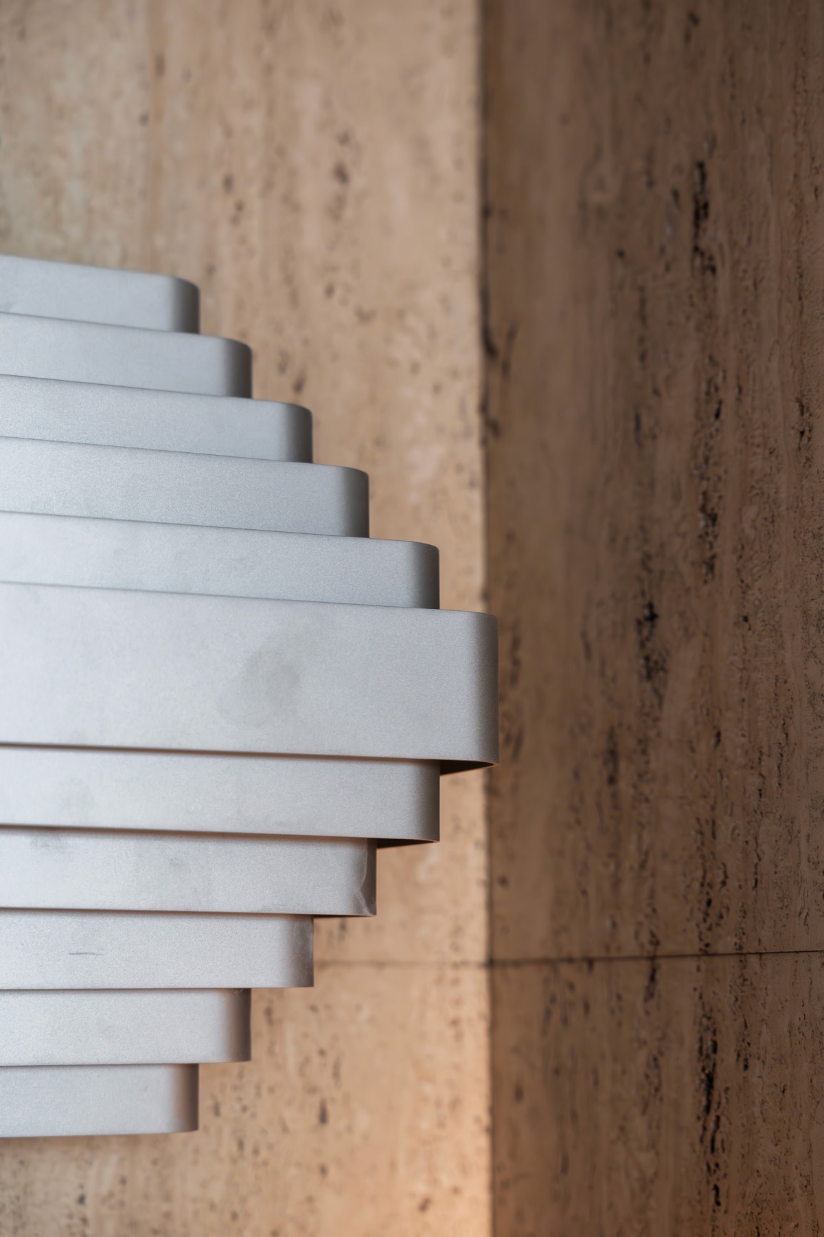 Modular concrete sculpture